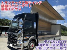 プロフィア　ウィング　黒