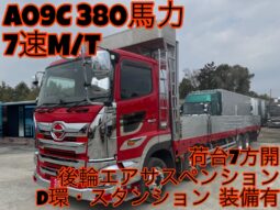 プロフィア　平ボディ　赤