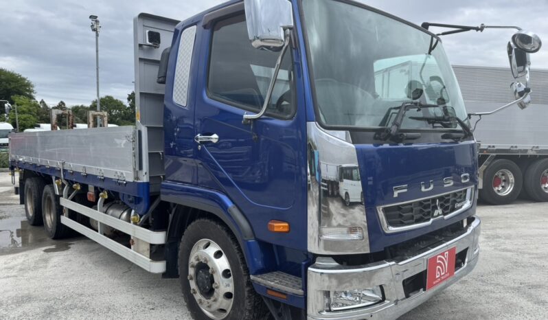 
								三菱　12ｔ　平ボディ　スタンション・D環金具付き full									