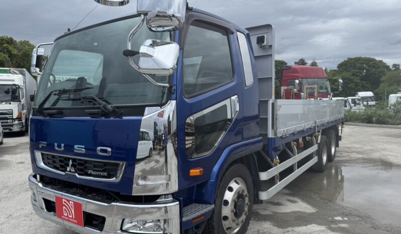 
								三菱　12ｔ　平ボディ　スタンション・D環金具付き full									