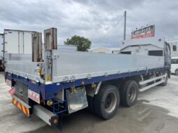 
										三菱　12ｔ　平ボディ　スタンション・D環金具付き full									