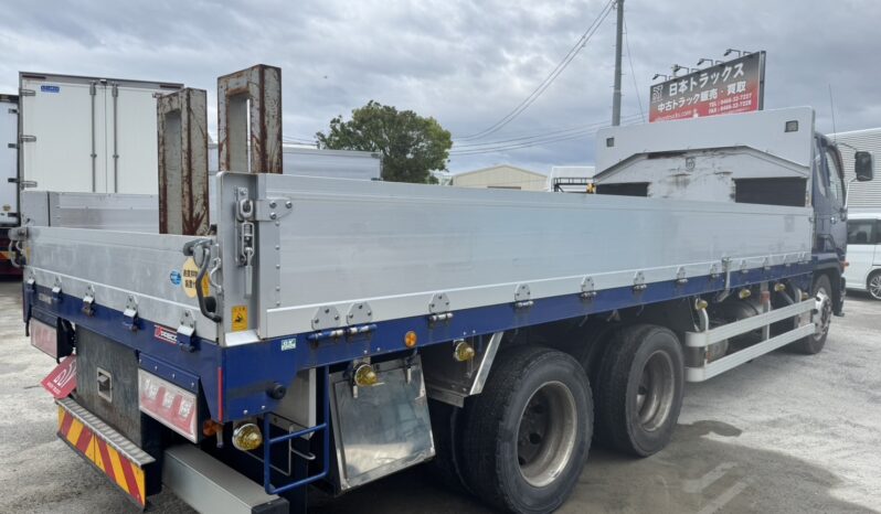 
								三菱　12ｔ　平ボディ　スタンション・D環金具付き full									