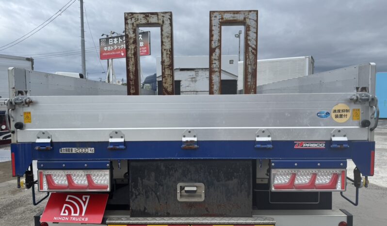 
								三菱　12ｔ　平ボディ　スタンション・D環金具付き full									