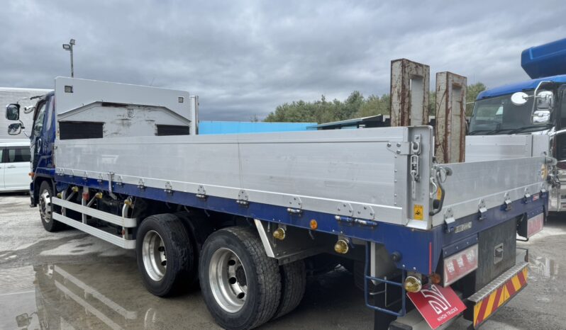 
								三菱　12ｔ　平ボディ　スタンション・D環金具付き full									