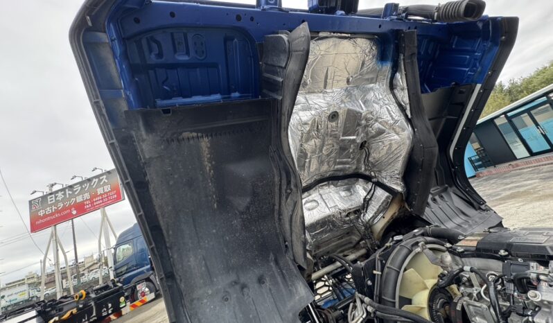 
								三菱　12ｔ　平ボディ　スタンション・D環金具付き full									