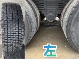 
										三菱　12ｔ　平ボディ　スタンション・D環金具付き full									