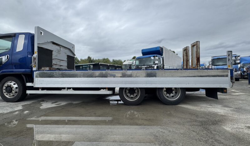 
								三菱　12ｔ　平ボディ　スタンション・D環金具付き full									