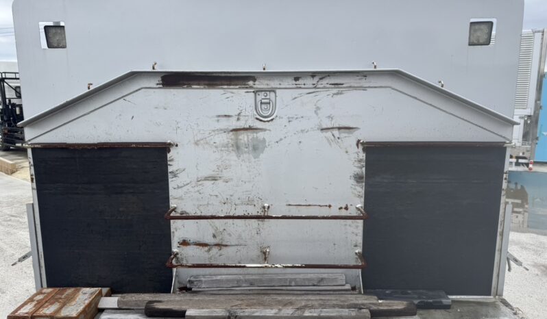 
								三菱　12ｔ　平ボディ　スタンション・D環金具付き full									