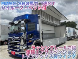 日野 10t超 ウィング 令和6年式 走行18.5万Km