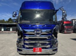 
										日野　プロフィア　平ボディ　青　50万キロ full									