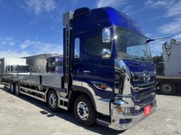 
										日野　プロフィア　平ボディ　青　50万キロ full									
