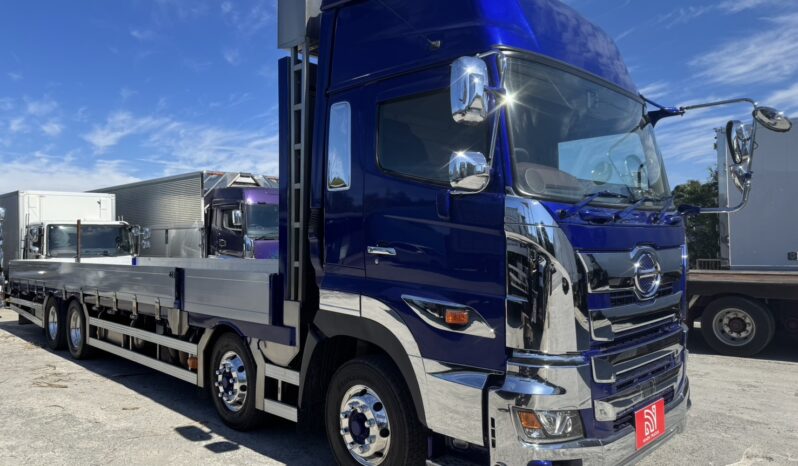 
								日野　プロフィア　平ボディ　青　50万キロ full									