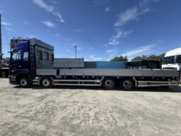 
										日野　プロフィア　平ボディ　青　50万キロ full									